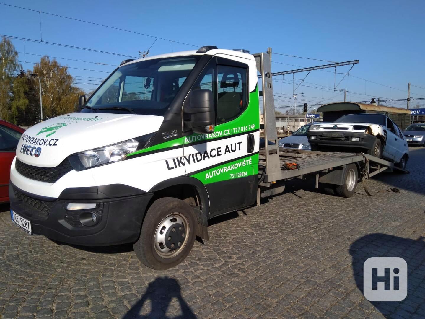 Ekologická likvidace auta na KLÍČ zdarma - foto 1