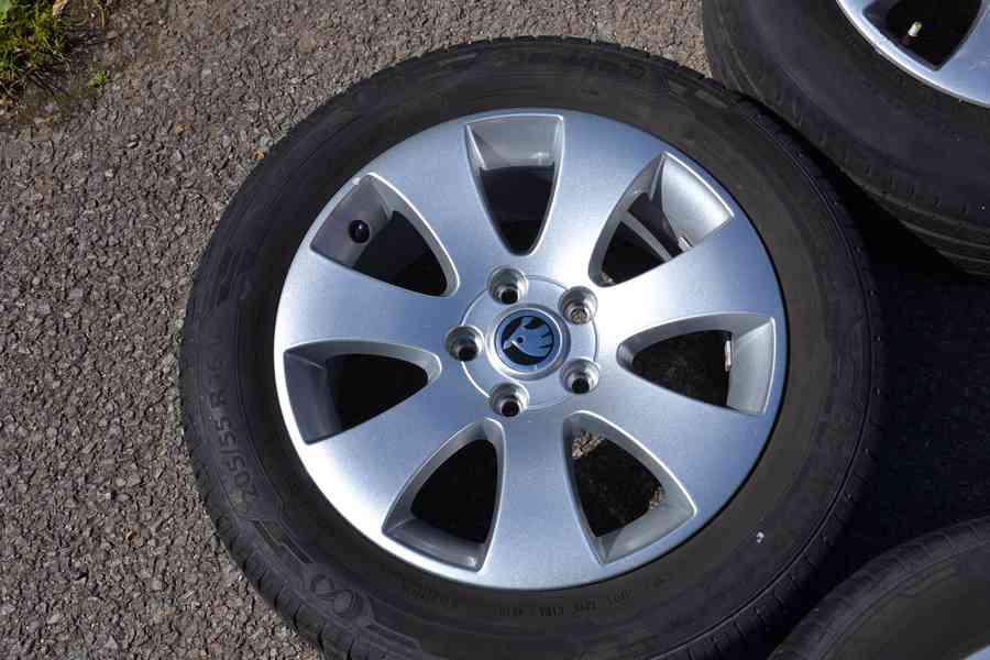 Alu kola 7x16 Škoda Superb, Yeti, Octavia,VW..ET45 - foto 4