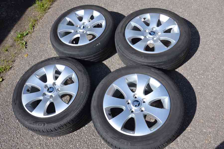 Alu kola 7x16 Škoda Superb, Yeti, Octavia,VW..ET45 - foto 2