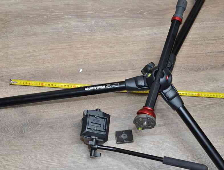 Manfrotto 755B + Manfrotto 701RC2* stativ s hlavou - foto 7
