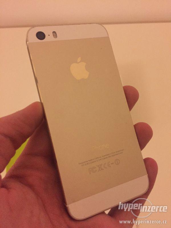 iPhone 5S 16 GB GOLD + prodloužená záruka a pojištění - foto 3