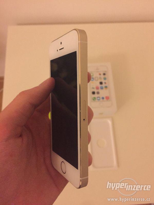iPhone 5S 16 GB GOLD + prodloužená záruka a pojištění - foto 5