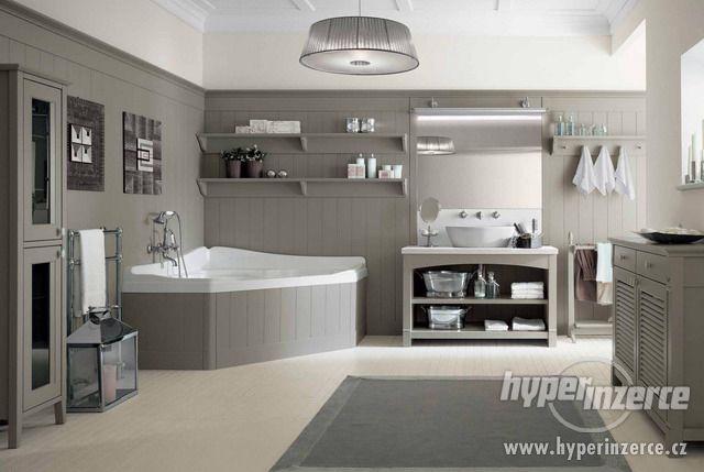 Koupelnový nábytek z masivního dřeva - foto 4