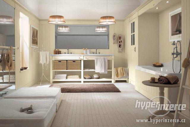 Koupelnový nábytek z masivního dřeva - foto 7