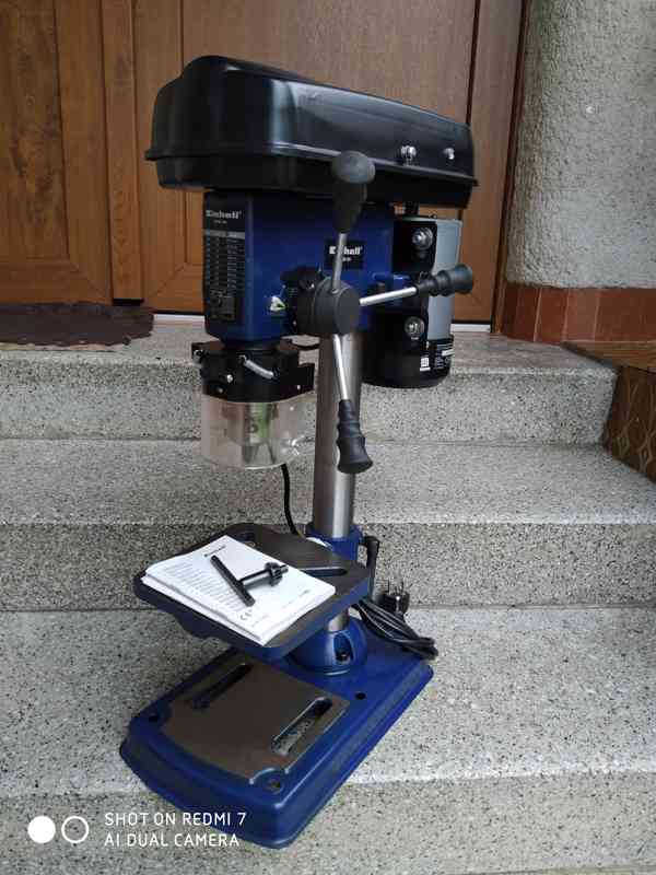 Prodám Stojanovou sloupovou vrtačku Einhell BT-BD 501 Blue - - foto 5