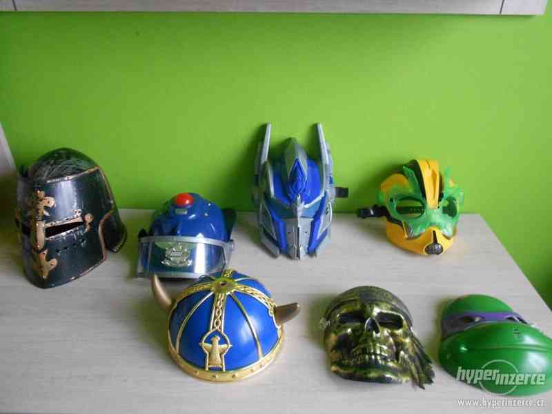 Transformers masky +  helmy - foto 2