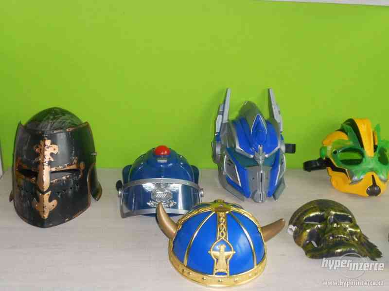 Transformers masky +  helmy - foto 5