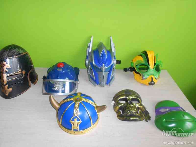 Transformers masky +  helmy - foto 6