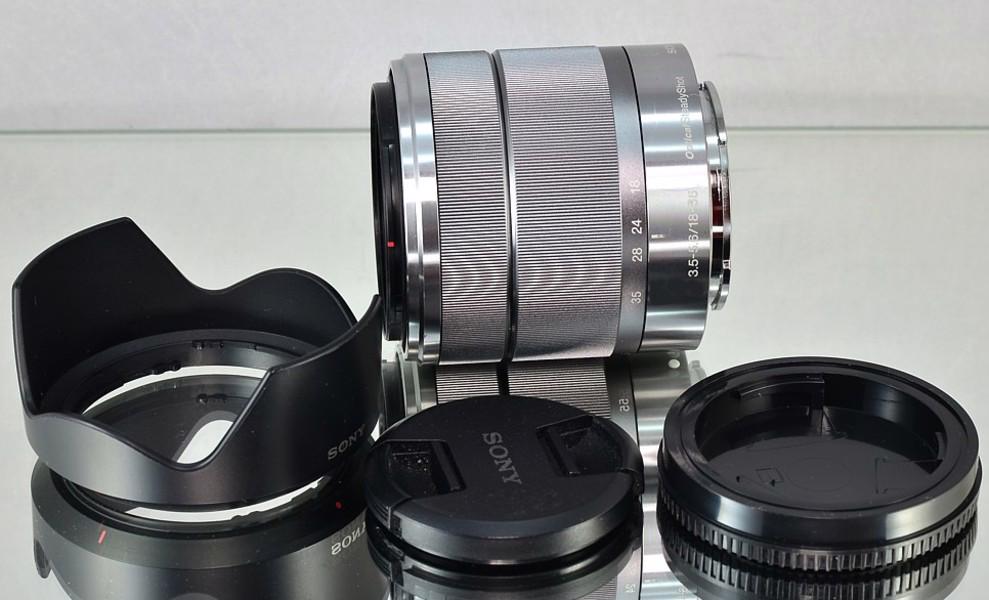 Sony E 18–55 mm F3,5–5,6 OSS **APS-C *E mount - foto 3