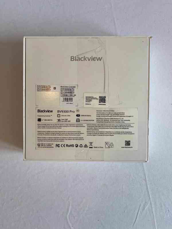 Blackview BV9300 Pro 12GB/256GB Black – nefunkční, nezapn... - foto 7