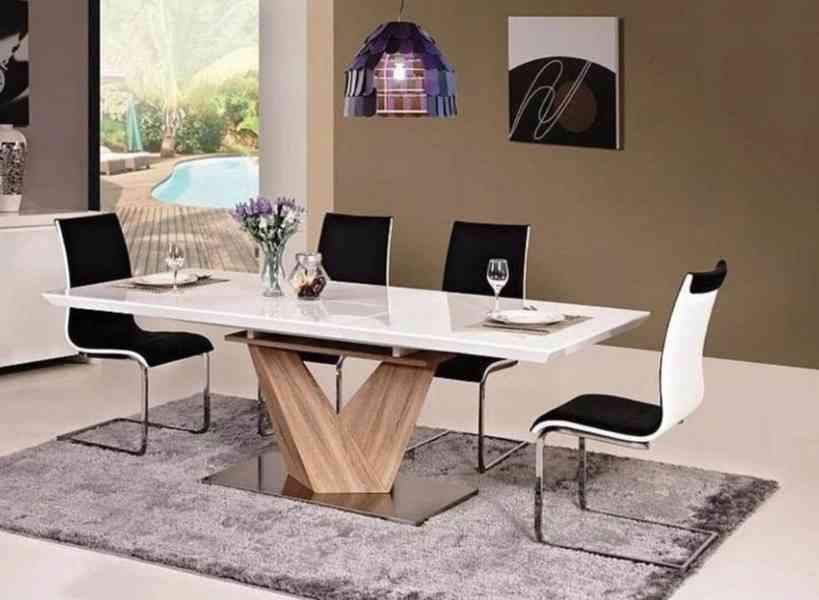 Jídelní stůl Scandishop Alaras 140 jako nový - foto 2