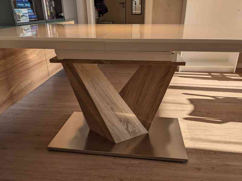 Jídelní stůl Scandishop Alaras 140 jako nový - foto 14