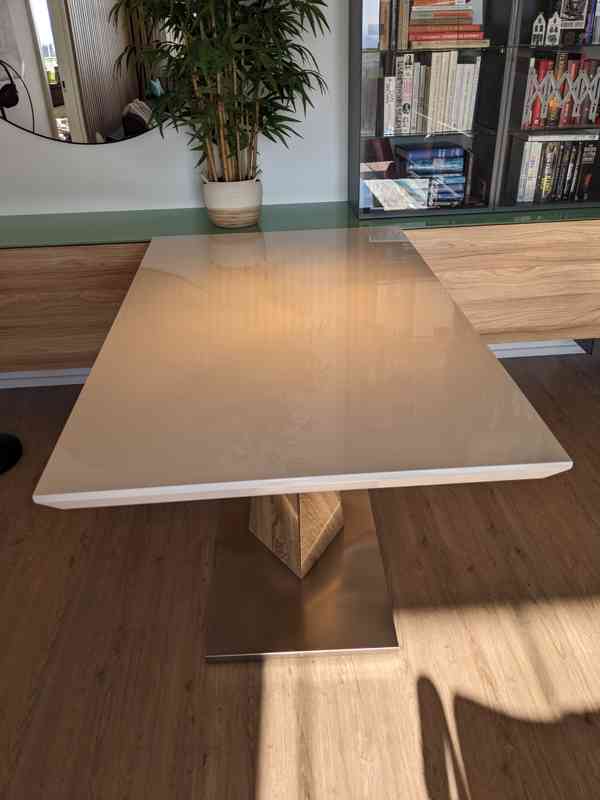 Jídelní stůl Scandishop Alaras 140 jako nový - foto 12