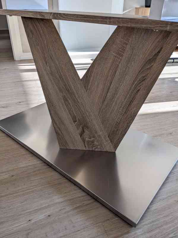 Jídelní stůl Scandishop Alaras 140 jako nový - foto 23