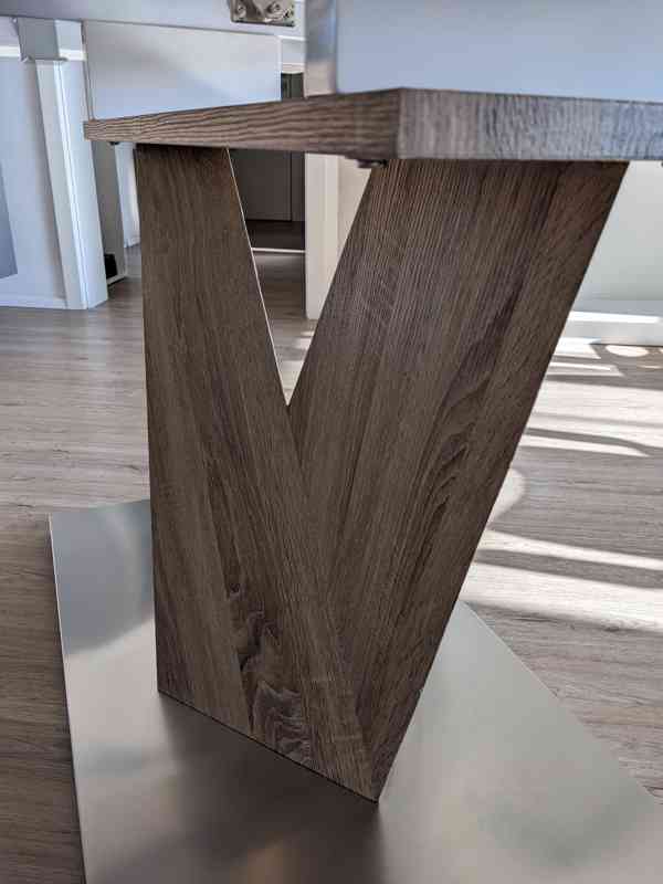 Jídelní stůl Scandishop Alaras 140 jako nový - foto 25