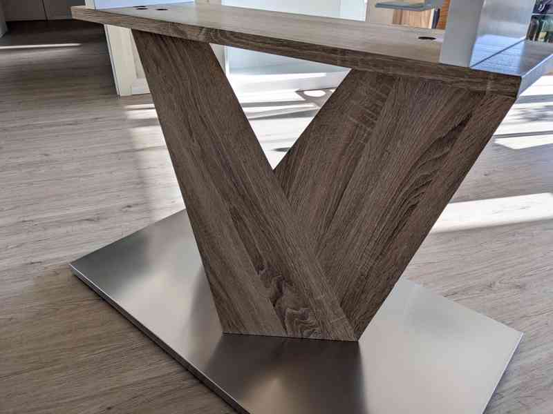 Jídelní stůl Scandishop Alaras 140 jako nový - foto 22