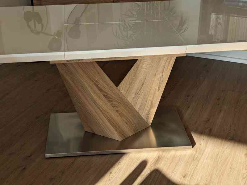 Jídelní stůl Scandishop Alaras 140 jako nový - foto 18