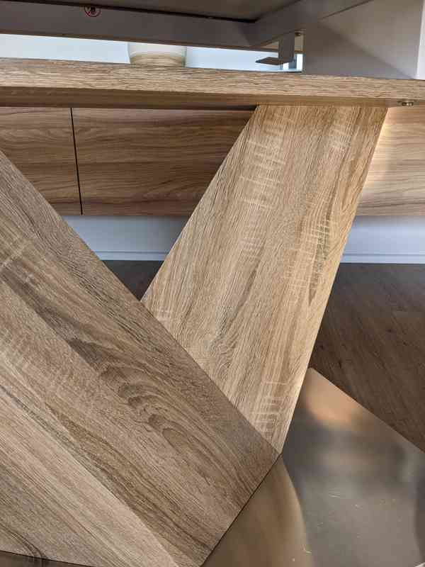 Jídelní stůl Scandishop Alaras 140 jako nový - foto 21