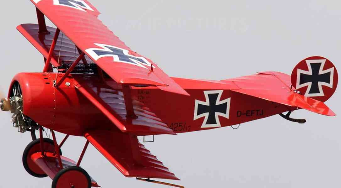 Prodám dekorační směrovku Fokkeru Dr.I Rudého barona WWI - foto 2