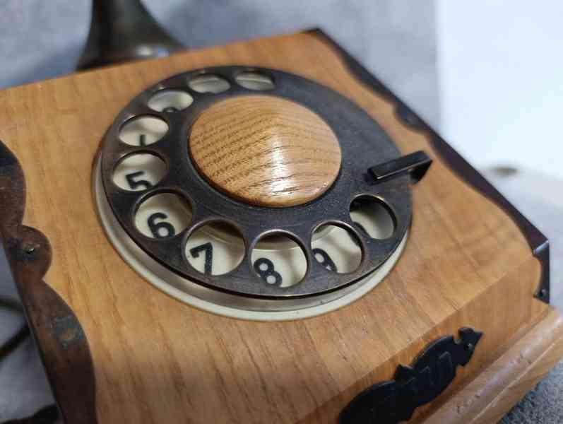 Starý orig.telefon Tesla do sbírky, k dekoraci - foto 15
