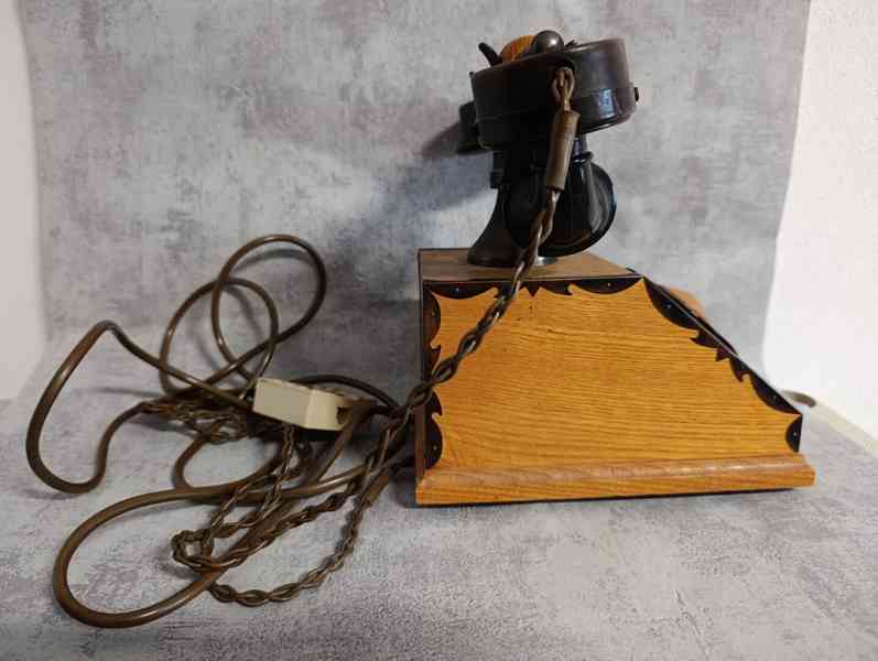 Starý orig.telefon Tesla do sbírky, k dekoraci - foto 9
