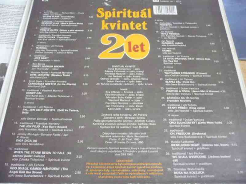 Spirituál Kvintet – 20 Let (3x LP Box)  - foto 3