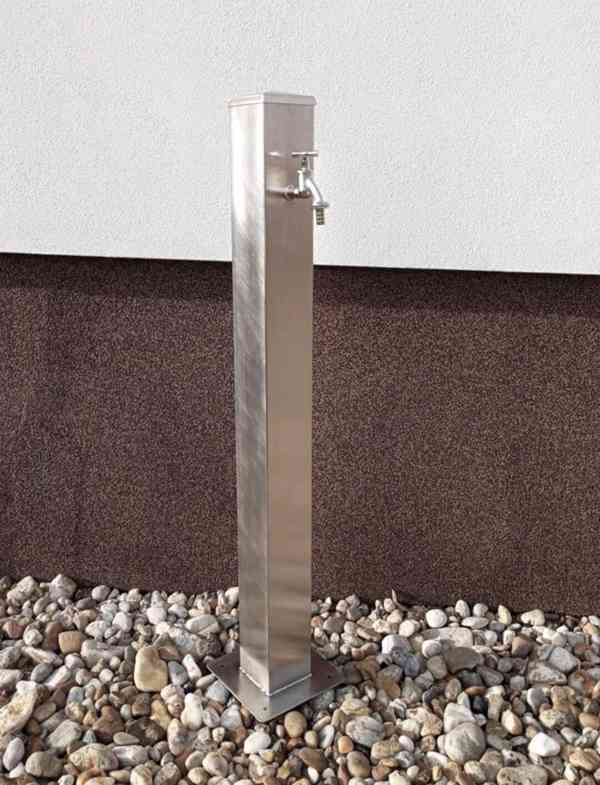 Nerezový záhradný stĺpik na vodu P&N 100-10R  - foto 2