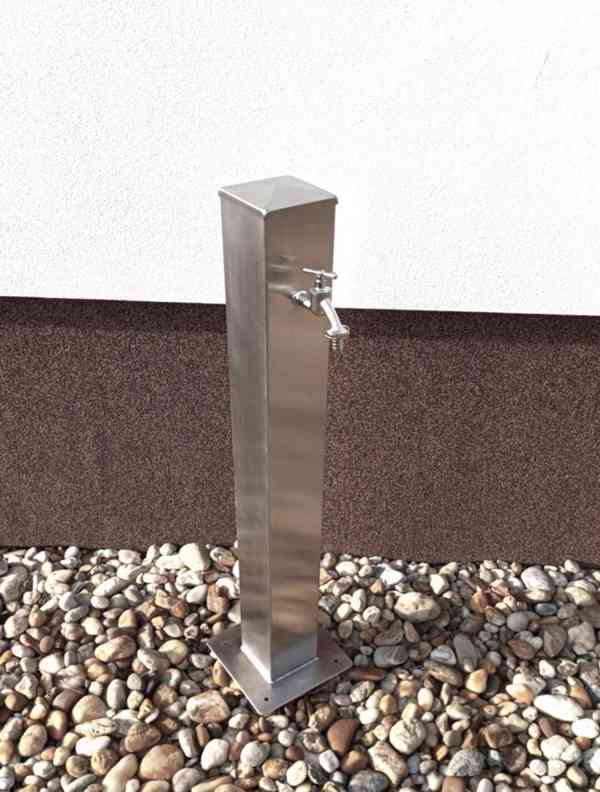 Nerezový záhradný stĺpik na vodu P&N 100-10R  - foto 3