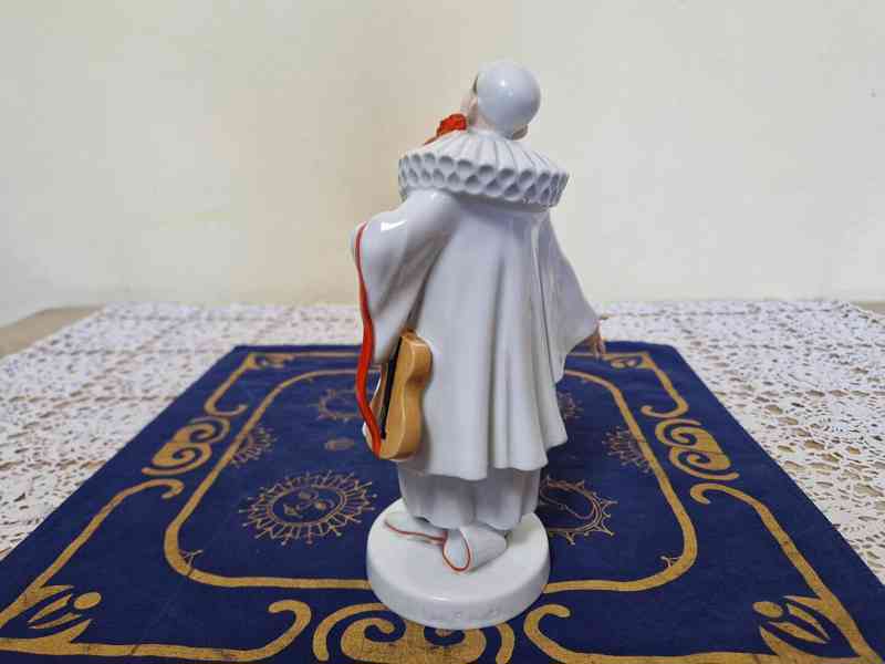 Krásná porcelánová soška Pierot Rosenthal Leo Rauth - foto 4