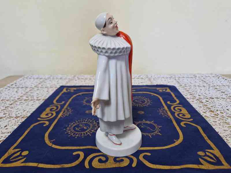 Krásná porcelánová soška Pierot Rosenthal Leo Rauth - foto 7