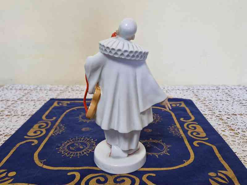 Krásná porcelánová soška Pierot Rosenthal Leo Rauth - foto 6