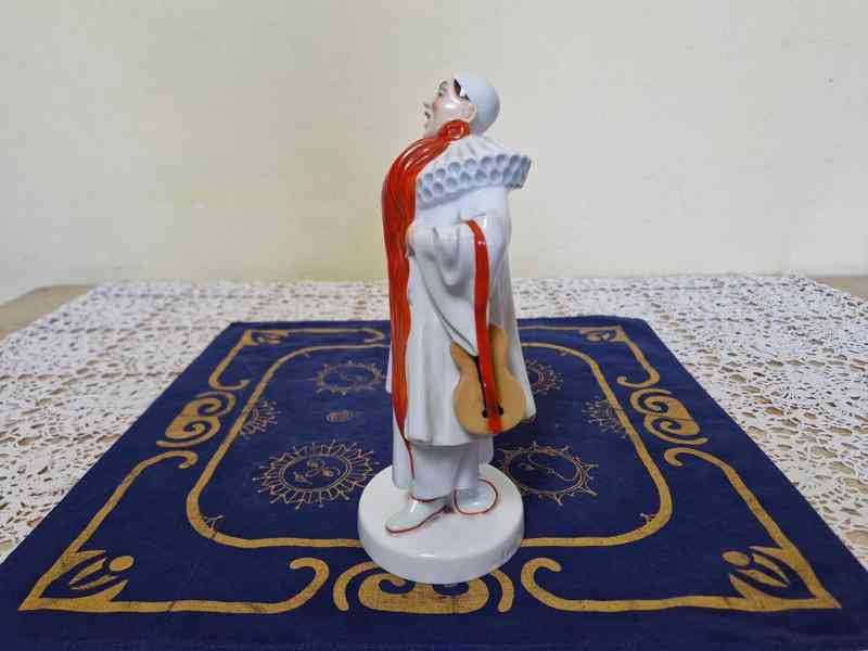 Krásná porcelánová soška Pierot Rosenthal Leo Rauth - foto 3