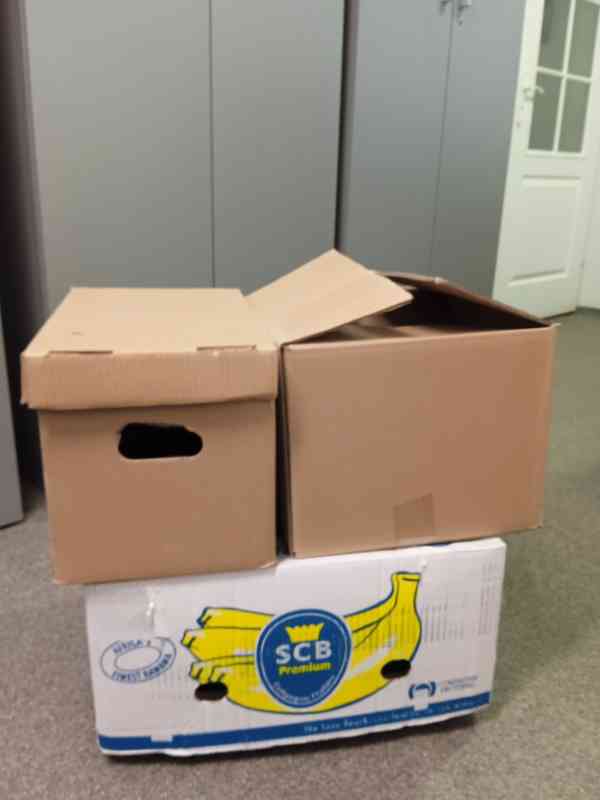 Kartonové krabice, banánovky - foto 5