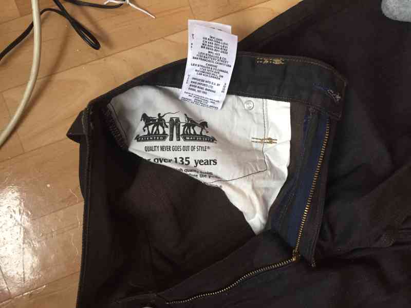 Značkové jeansy W36, L34 - foto 8