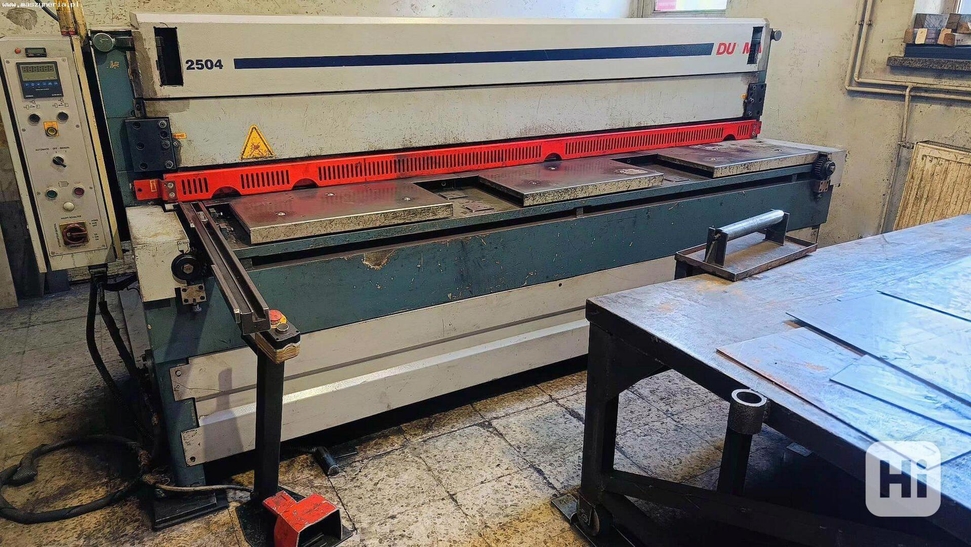 Mechanické tabulové nůžky DURMA MS 2504 - foto 1