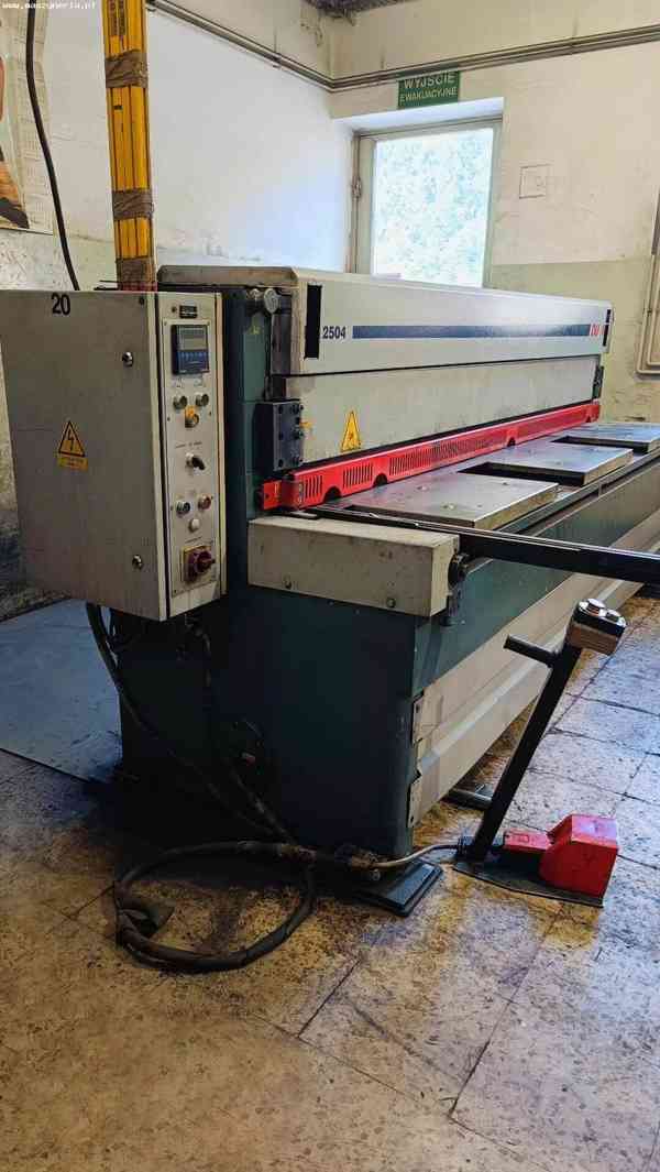 Mechanické tabulové nůžky DURMA MS 2504 - foto 2