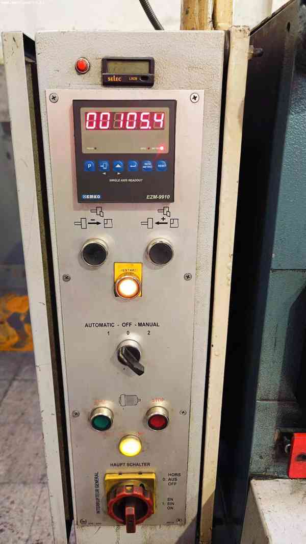 Mechanické tabulové nůžky DURMA MS 2504 - foto 3