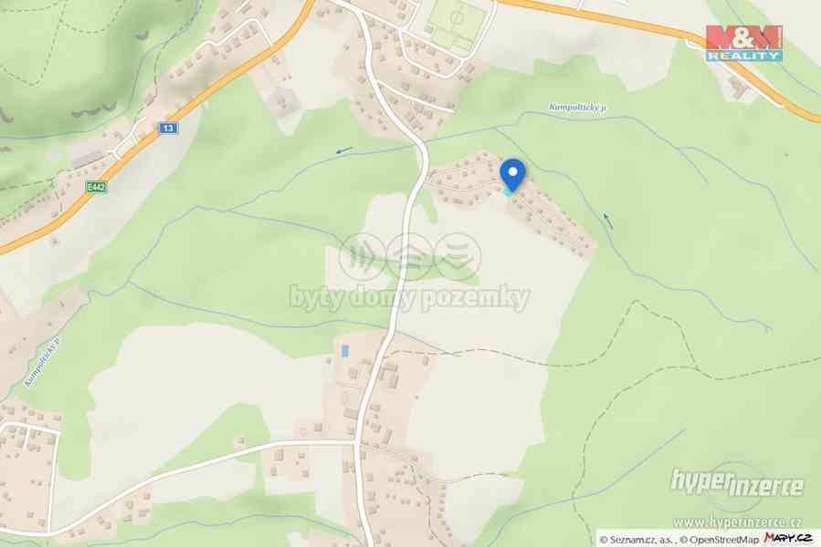 Prodej zahrady, 265 m?, Děčín, Folknáře - foto 2