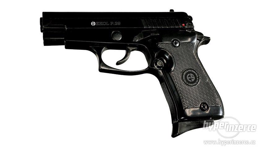 Plynová pistole Ekol P29 replika Beretty vz.85 - nová - foto 1