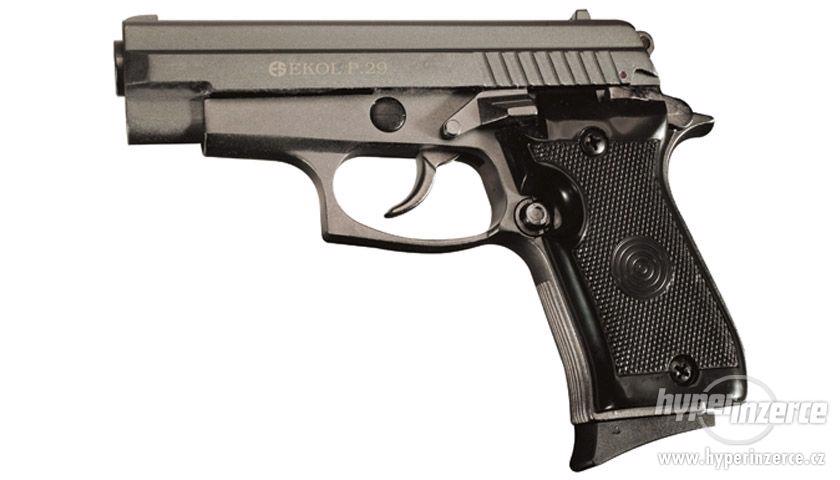 Plynová pistole Ekol P29 replika Beretty vz.85 - nová - foto 3