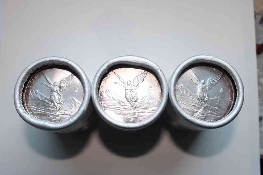 Prodám investiční stříbrné mince 1 KG - foto 3