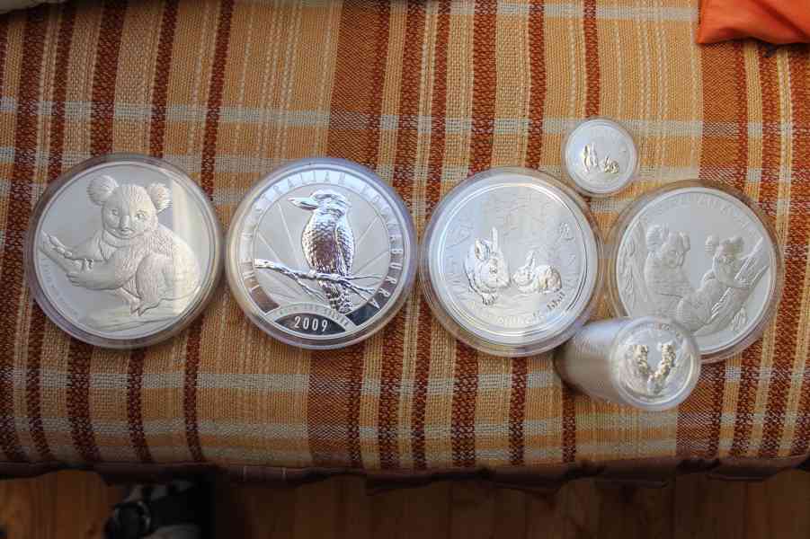 Prodám investiční stříbrné mince 1 KG - foto 2