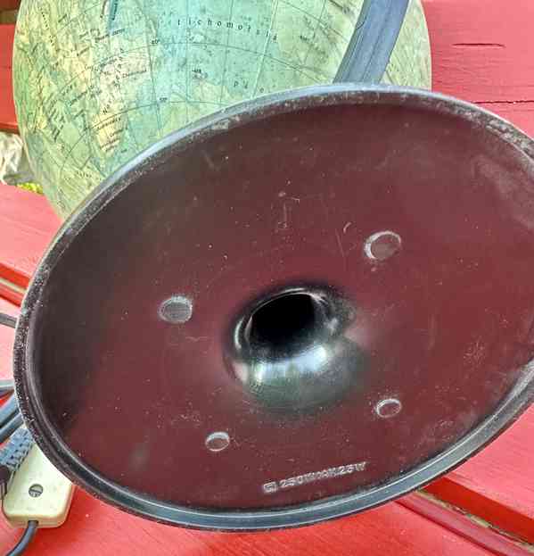 RETRO starý GLOBUS svítí!! - foto 6
