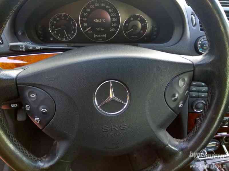 Mercedes-Benz Třídy E 270 CDi-130 kW, velmi pěkný! - foto 12