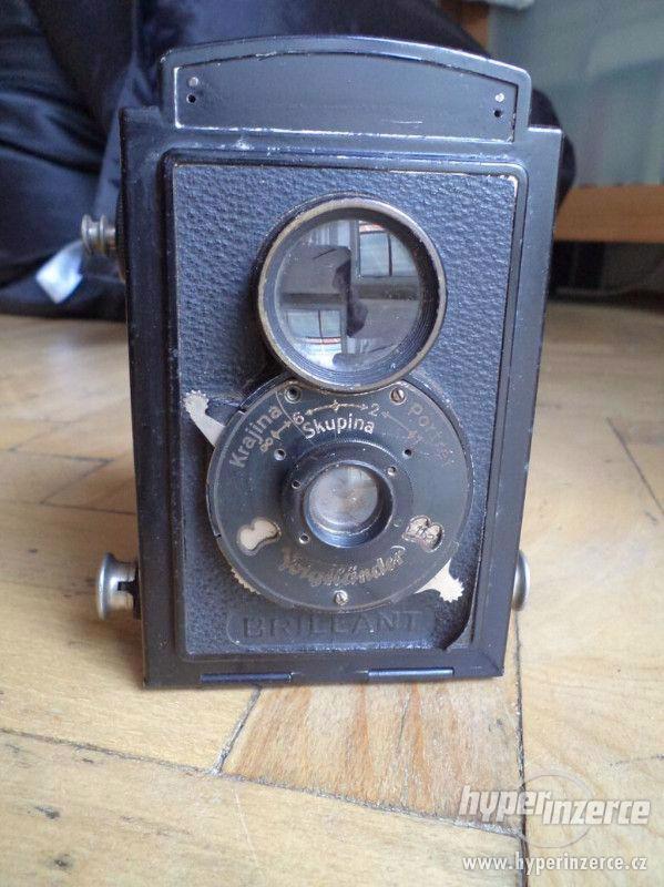 Prodám historický fotoaparát Brillant Voigtlander, cca 1932 - foto 4