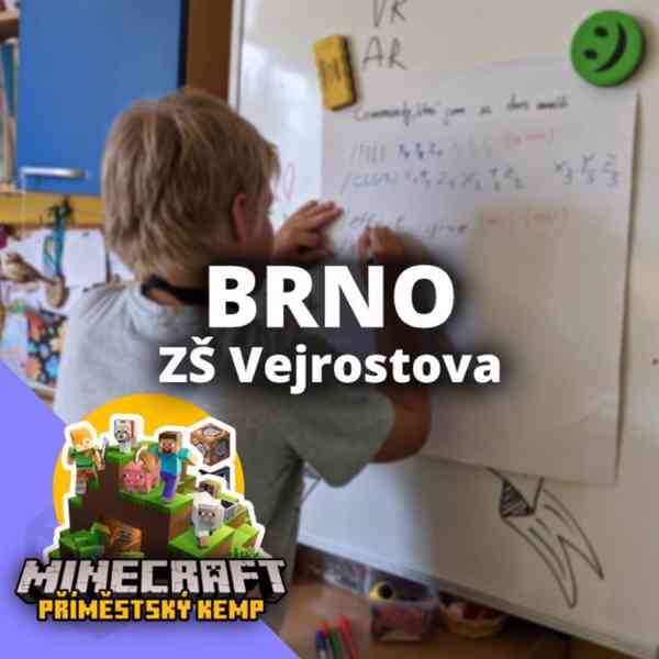 Příměstské tábory - Vesmírné dobrodružství s Minecraftem
