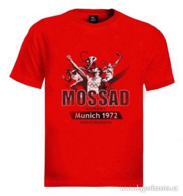 Tričko '' Mossad Munich'' orig.Izrael - foto 1