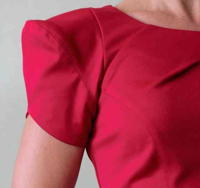 Červené origami minišaty River Island vel.34 - foto 9