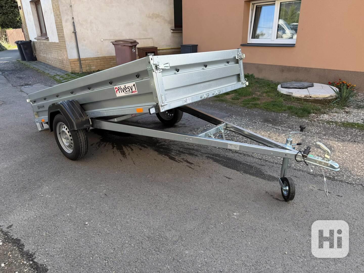 Přívěsný vozík ZASLAW 265SU sklopný 750 kg - foto 1
