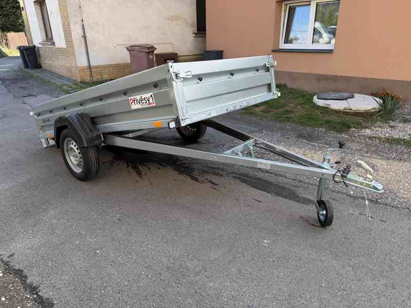 Přívěsný vozík ZASLAW 265SU sklopný 750 kg - foto 1
